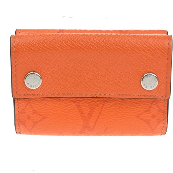 Louis Vuitton Handbags - LOUIS VUITTON Wallet Compact Monogram Taiga Rama Leather Orange M69245 31CA642